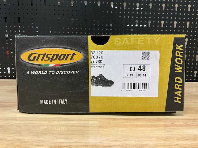Grisport s2 70070 werkschoen - maat 48 - afbeelding 2 van  3