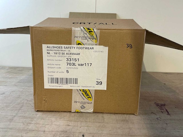 Grisport s3 - hro - hi - src werkschoenen 39 (5x) - afbeelding 7 van  7