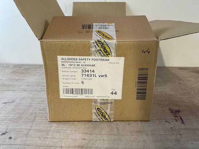 Grisport s3 - hro - hi - src werkschoenen 44 (5x) - afbeelding 8 van  8