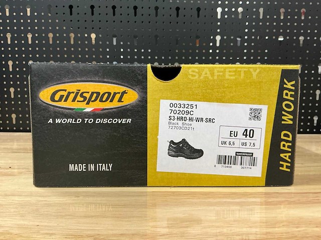 Grisport s3 70209 werkschoen - maat 40 - afbeelding 2 van  3