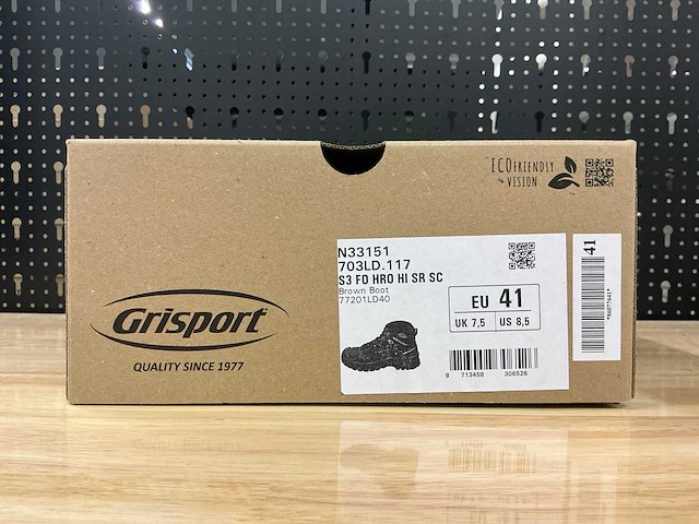 Grisport s3 703l werkschoen - maat 41 - afbeelding 2 van  3