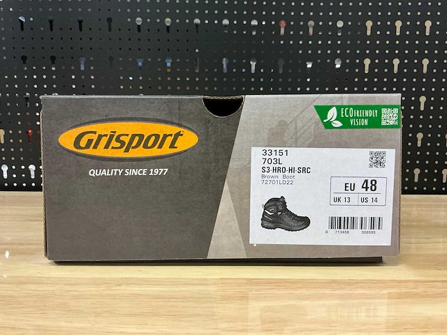 Grisport s3 703l werkschoen - maat 48 - afbeelding 2 van  3