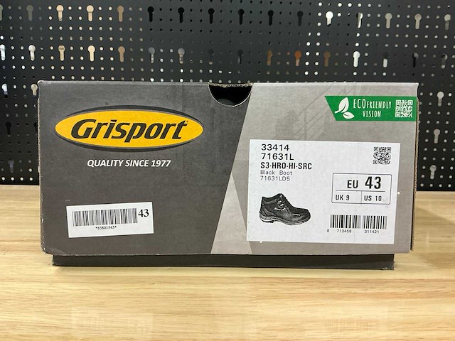 Grisport s3 71631 werkschoen - maat 43 - afbeelding 2 van  3
