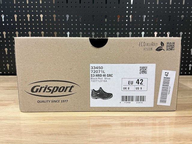 Grisport s3 72071 werkschoen - maat 42 - afbeelding 2 van  3