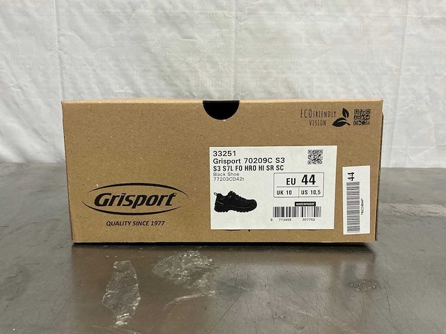 Grisport waterproof werkschoenen - maat 44 (5x) - afbeelding 1 van  5