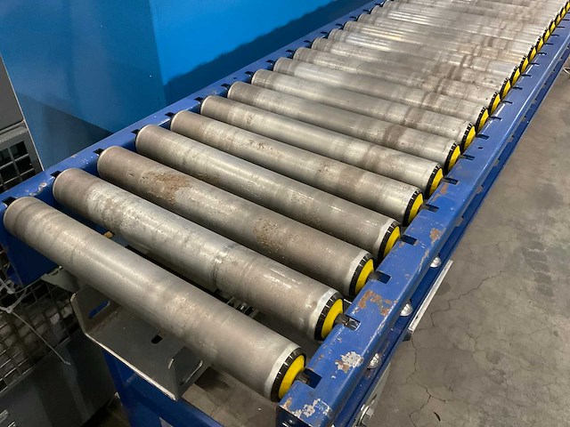 Grit gks75 bandslijpmachine op rollenbaan - afbeelding 3 van  7