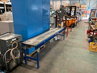 Grit gks75 bandslijpmachine op rollenbaan - afbeelding 3 van  8