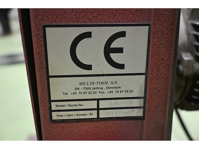 Grit gx75 2h bandslijpmachine - afbeelding 4 van  4