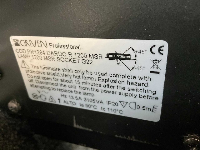 Griven dardo 1200 msr volgspot - afbeelding 5 van  8