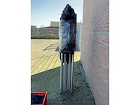 Grizzly go-up 50 - black easy-up partytent - 3x3 - afbeelding 3 van  3