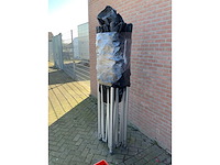 Grizzly go-up 50 - black easy-up partytent - 3x3 - afbeelding 1 van  2