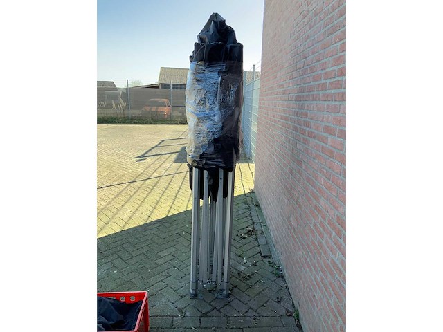 Grizzly go-up 50 - black easy-up partytent - 3x3 - afbeelding 2 van  2