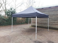 Grizzly go-up 50 - black easy-up partytent - 3x3 - afbeelding 1 van  1