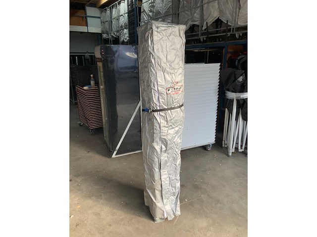 Grizzly go-up 50 - black easy-up partytent - 4x4 - afbeelding 3 van  7