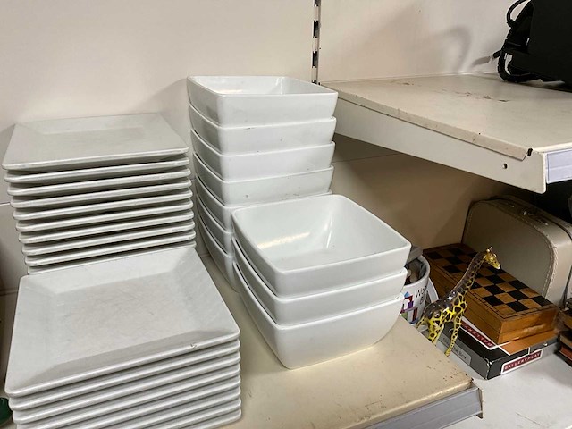 Grocier kunststof kommen (10x) - afbeelding 1 van  6