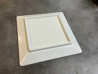 Grocier vierkante melamine borden (23x) - afbeelding 4 van  6