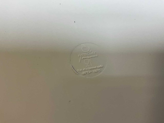 Grocier vierkante melamine borden (23x) - afbeelding 5 van  6