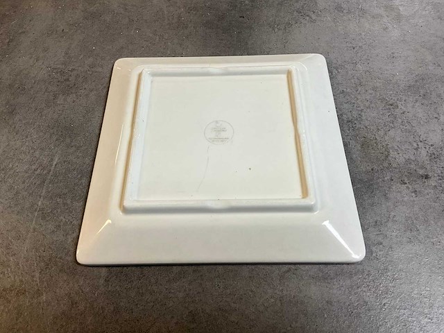 Grocier vierkante melamine borden (25x) - afbeelding 3 van  3