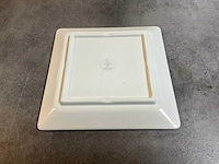 Grocier vierkante melamine borden (25x) - afbeelding 3 van  3