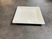 Grocier vierkante melamine borden (25x) - afbeelding 3 van  6