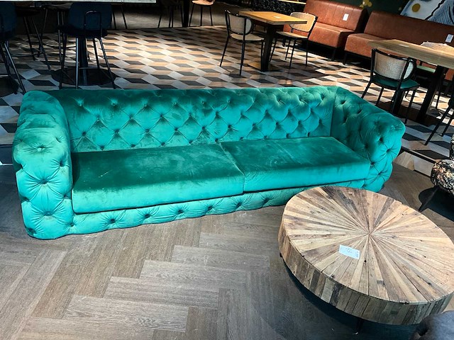 Groen 3 zits bank - afbeelding 1 van  4