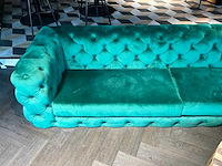 Groen 3 zits bank - afbeelding 3 van  4