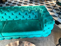 Groen 3 zits bank - afbeelding 4 van  4