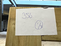 Groen geïmpregneerd dubbel deurkozijn hillhout - afbeelding 3 van  5