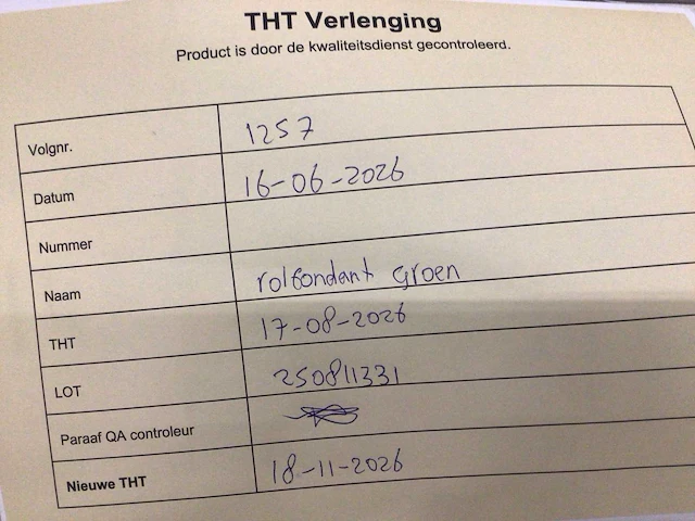 Groen rolfondant (250g) (1620x) - afbeelding 5 van  5