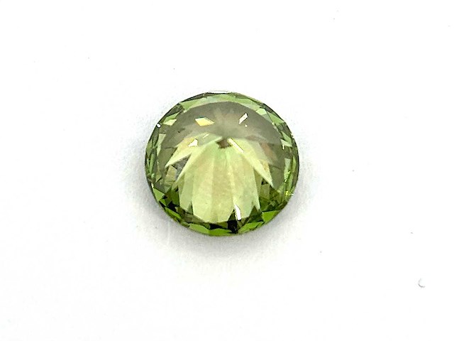Groene briljant diamant 3.00 carat gecertificeerd - afbeelding 3 van  3