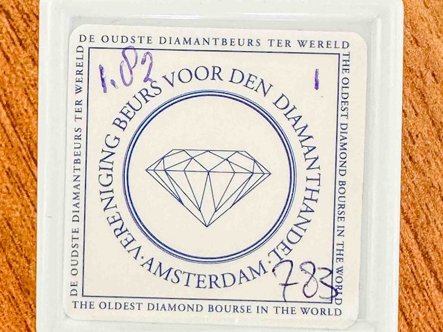 Groene saffier 1.82 carat natuurlijke saffier - afbeelding 2 van  3