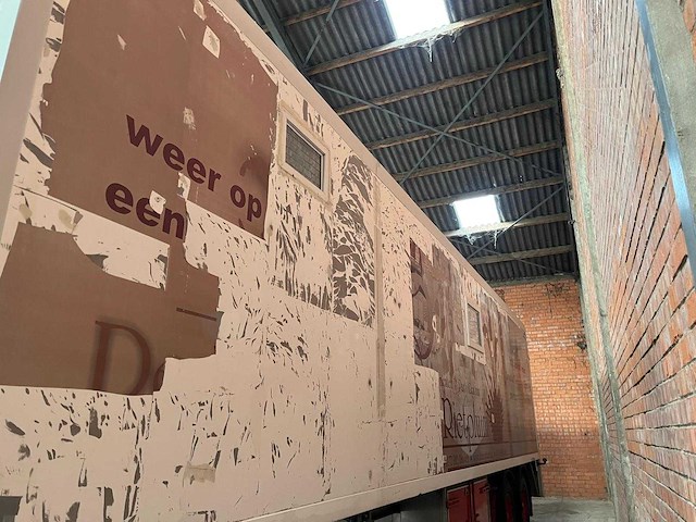 Groenewegen - 1986 - dro-11-18r50 - camper trailer oplegger - afbeelding 3 van  9