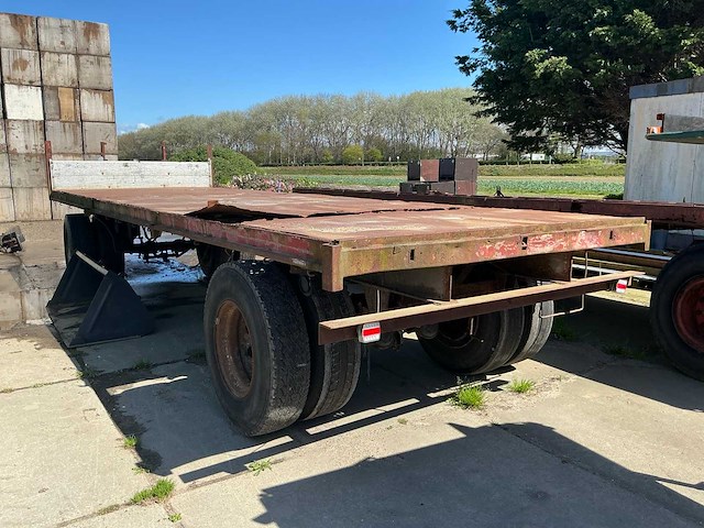 Groenewegen platte wagen - afbeelding 8 van  9