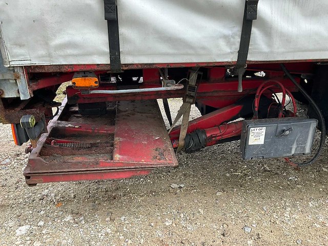 Groenewegen schuifzeil oplegger - afbeelding 11 van  14