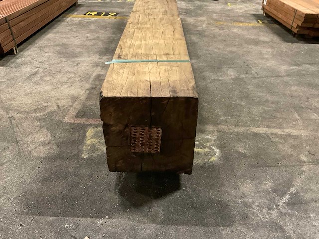 Groenhart ipé balk 300x300 mm - afbeelding 2 van  3