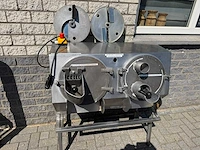 Groentesnijmachine - 2 kops - overige fruit- en groenteverwerking - afbeelding 4 van  4