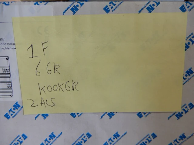 Groepenkast, eaton, systeem 55 flex, zwart - afbeelding 3 van  5