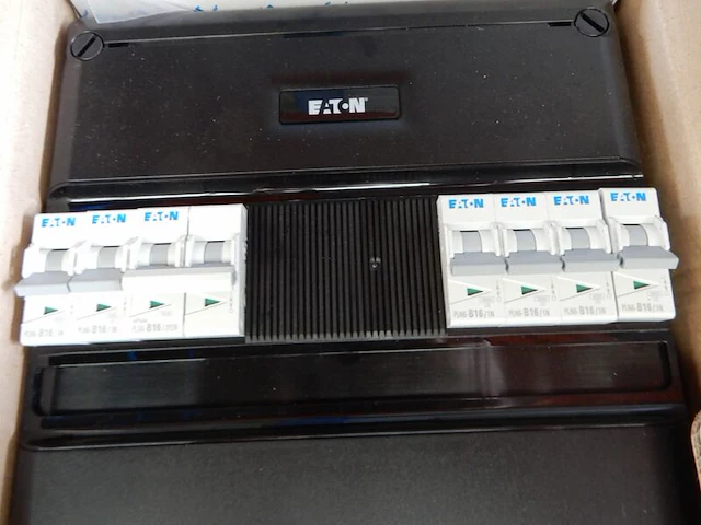 Groepenkast, eaton, systeem 55 flex, zwart - afbeelding 4 van  5