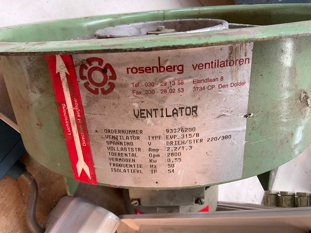 Groepenkasten en ventilator - afbeelding 2 van  3