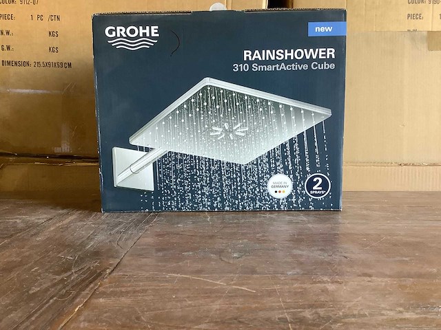 Grohe - 310 smartactive cube - regendouche - afbeelding 1 van  5
