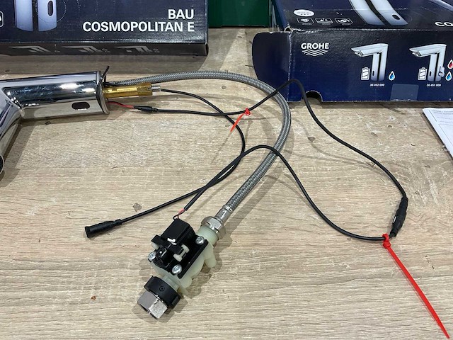 Grohe - bau cosmopolitan e - kraan (10x) - afbeelding 6 van  8