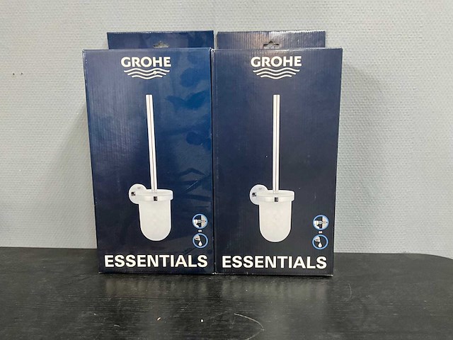 Grohe - essentials - toilet bruch set - badaccessoire (2x) - afbeelding 4 van  4