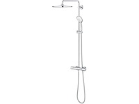 Grohe - euphoria - - regendouchesysteem met thermostaat