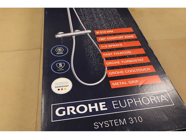 Grohe - euphoria - - regendouchesysteem met thermostaat - afbeelding 2 van  9