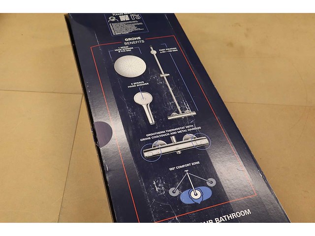Grohe - euphoria - - regendouchesysteem met thermostaat - afbeelding 8 van  9