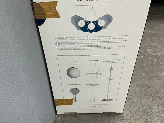 Grohe - euphoria - xxl system 310 - regendouche - afbeelding 3 van  3