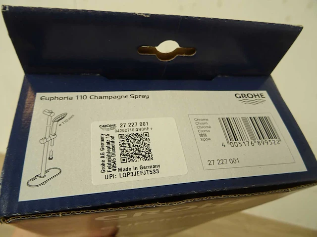 Grohe - euphoria 110 champagne spray - doucheset - afbeelding 3 van  3