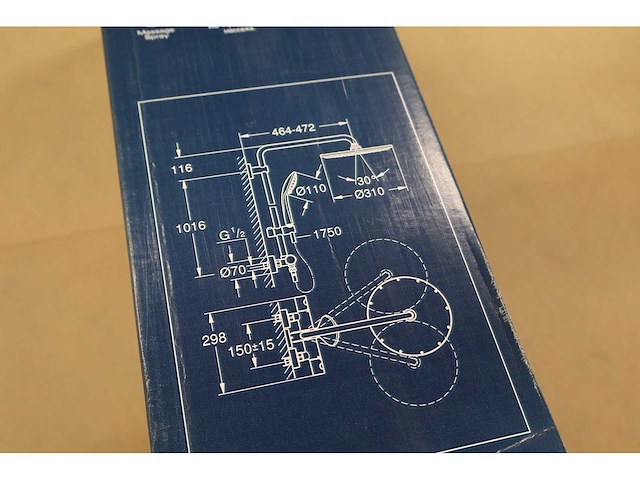 Grohe - euphoria xxl - - regendoucheset met thermostaat - afbeelding 2 van  12