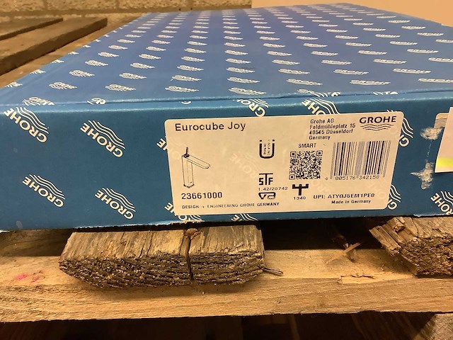 Grohe - eurocube joy - wastafelkraan extra hoge uitloop - afbeelding 3 van  3