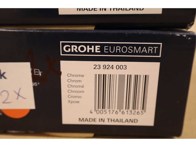 Grohe - eurosmart - - wastafel mengkraan (2x) - afbeelding 3 van  6